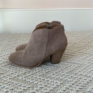 Boutique wedge booties